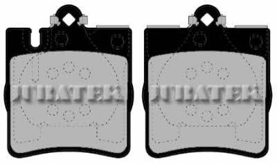 Juratek JCP1322 Brake Pad Set, disc brake JCP1322