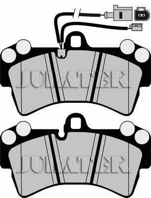 Juratek JCP1626 Brake Pad Set, disc brake JCP1626