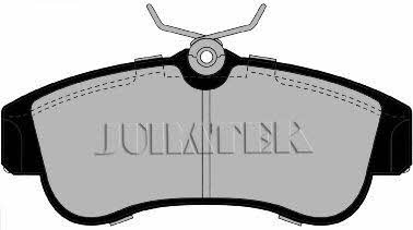 Juratek JCP604 Brake Pad Set, disc brake JCP604