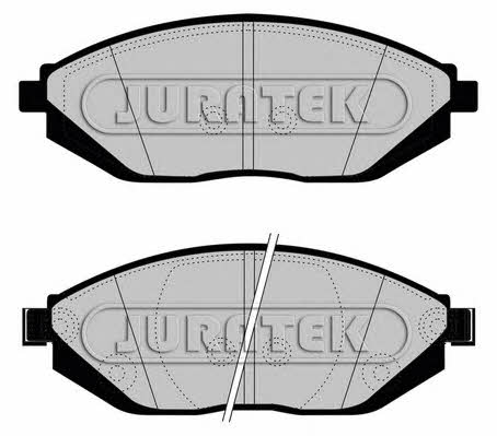Juratek JCP8046 Brake Pad Set, disc brake JCP8046
