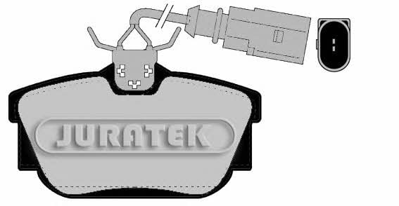 Juratek JCP201 Brake Pad Set, disc brake JCP201