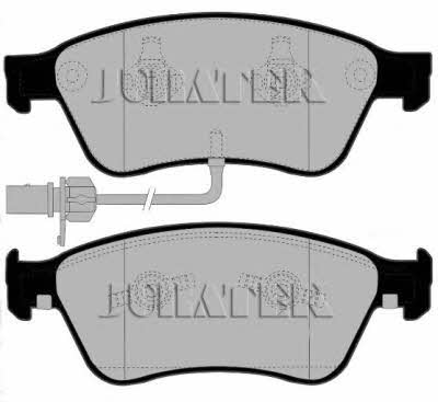 Juratek JCP1832 Brake Pad Set, disc brake JCP1832