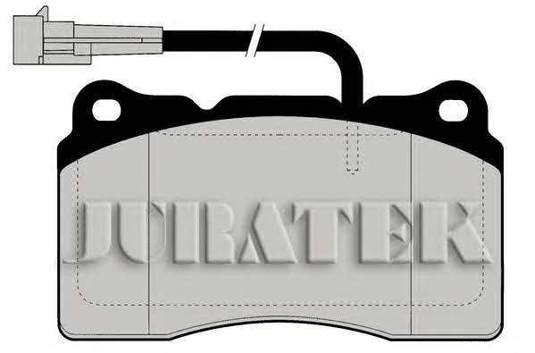 Juratek JCP1663 Brake Pad Set, disc brake JCP1663