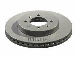 Juratek HYU107 Front brake disc ventilated HYU107
