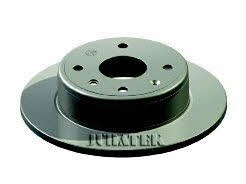 Juratek CHE101 Rear brake disc, non-ventilated CHE101