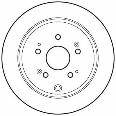 Jurid/Bendix 562795JC Rear solid brake disc 562795JC 562795JC Jurid/Bendix Rear solid brake disc