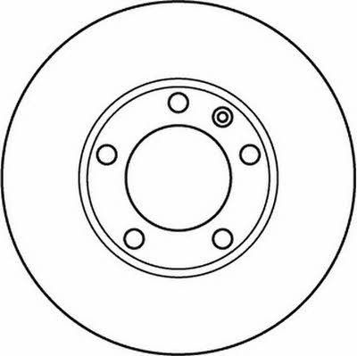 Jurid/Bendix 562190JC Front brake disc ventilated 562190JC