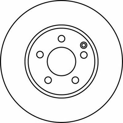 Jurid/Bendix 562212J Front brake disc ventilated 562212J