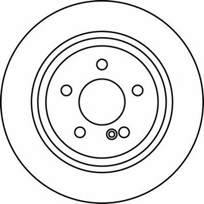 Jurid/Bendix 562213J Rear brake disc, non-ventilated 562213J