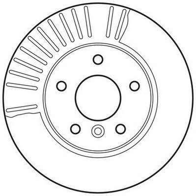 Jurid/Bendix 562685JC Front brake disc ventilated 562685JC