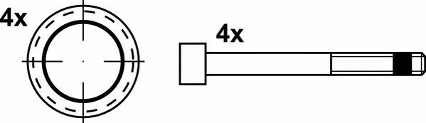 Jurid/Bendix 2912309560 Brake pad set 2912309560 2912309560 Jurid/Bendix Brake pad set