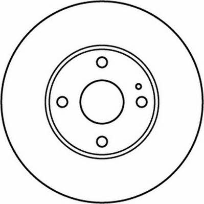 Jurid/Bendix 562197JC Front brake disc ventilated 562197JC