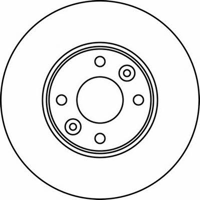 Jurid/Bendix 562230JC Front brake disc ventilated 562230JC