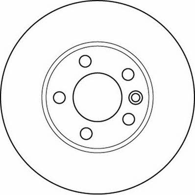 Jurid/Bendix 562234J Front brake disc ventilated 562234J