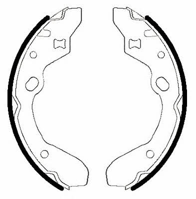 Jurid/Bendix 361570J Brake shoe set 361570J