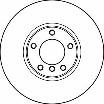 Jurid/Bendix 562384JC Front vented brake disc 562384JC 562384JC Jurid/Bendix Front vented brake disc