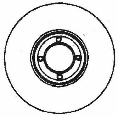 Jurid/Bendix 561503J Front brake disc ventilated 561503J