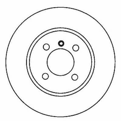 Jurid/Bendix 561981J Front brake disc ventilated 561981J