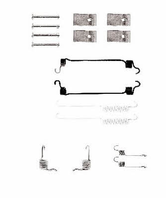 Jurid/Bendix 771096J Mounting kit brake pads 771096J
