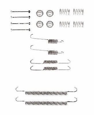 Jurid/Bendix 771285J Mounting kit brake pads 771285J