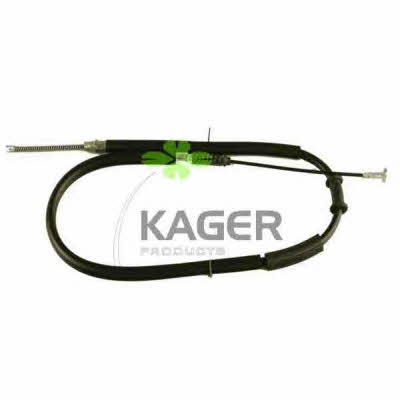 Kager 19-0628 Parking brake cable, right 190628