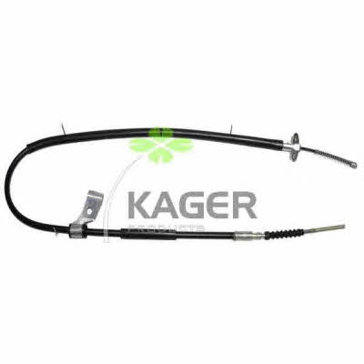 Kager 19-0828 Parking brake cable, right 190828