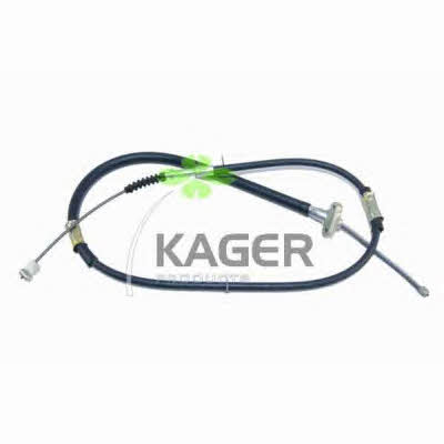 Kager 19-1075 Parking brake cable, right 191075