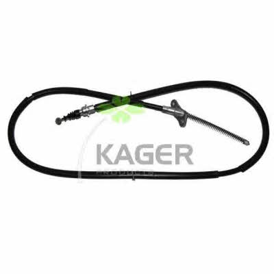 Kager 19-1197 Parking brake cable, right 191197