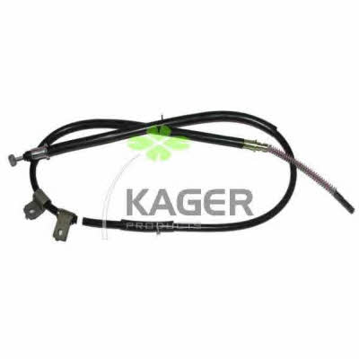 Kager 19-1408 Parking brake cable, right 191408