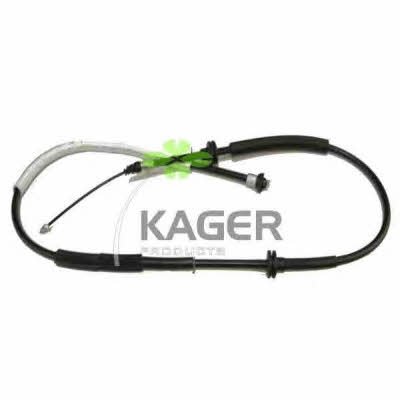 Kager 19-1424 Parking brake cable, right 191424