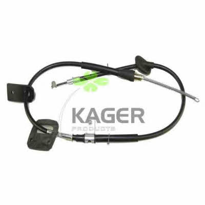 Kager 19-1663 Parking brake cable left 191663