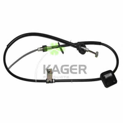 Kager 19-1665 Parking brake cable left 191665