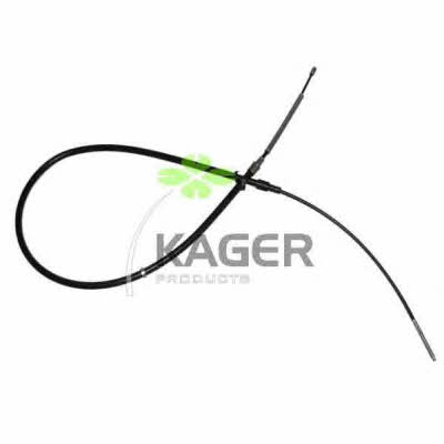 Kager 19-1698 Cable Pull, parking brake 191698