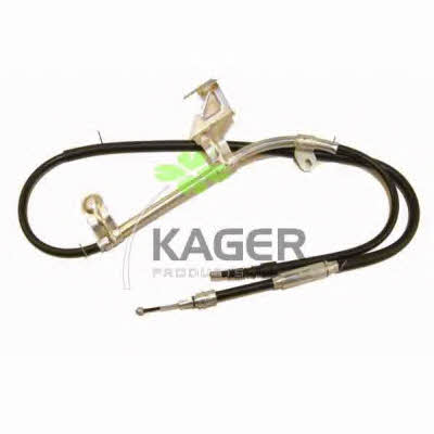 Kager 19-1702 Parking brake cable, right 191702