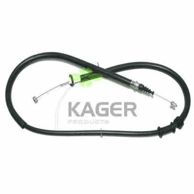 Kager 19-1925 Parking brake cable, right 191925