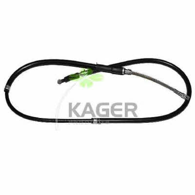 Kager 19-6197 Cable Pull, parking brake 196197