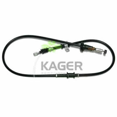 Kager 19-6297 Parking brake cable, right 196297