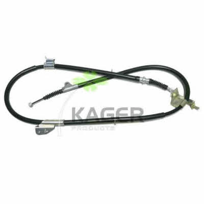 Kager 19-6334 Parking brake cable, right 196334