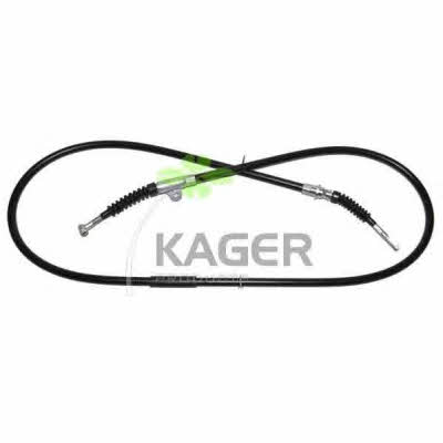 Kager 19-6343 Parking brake cable, right 196343