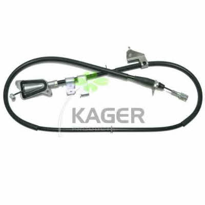 Kager 19-6358 Parking brake cable, right 196358