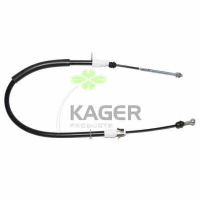 Kager 19-6406 Parking brake cable, right 196406