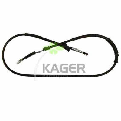 Kager 19-6438 Parking brake cable, right 196438