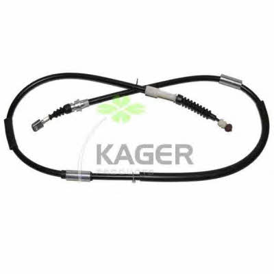 Kager 19-6504 Parking brake cable, right 196504