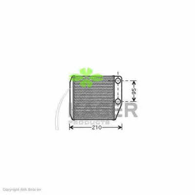 Kager 32-0147 Heat exchanger, interior heating 320147
