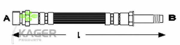 Kager 38-0787 Brake Hose 380787