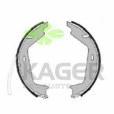 Kager 34-0050 Parking brake shoes 340050