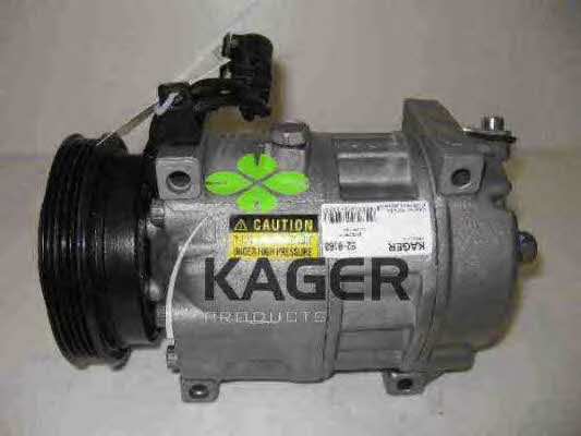 Kager 92-0160 Compressor, air conditioning 920160