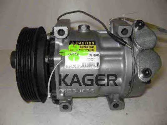 Kager 92-0206 Compressor, air conditioning 920206