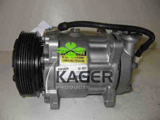 Kager 92-0557 Compressor, air conditioning 920557