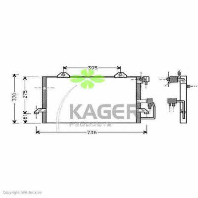 Kager 94-5004 Cooler Module 945004